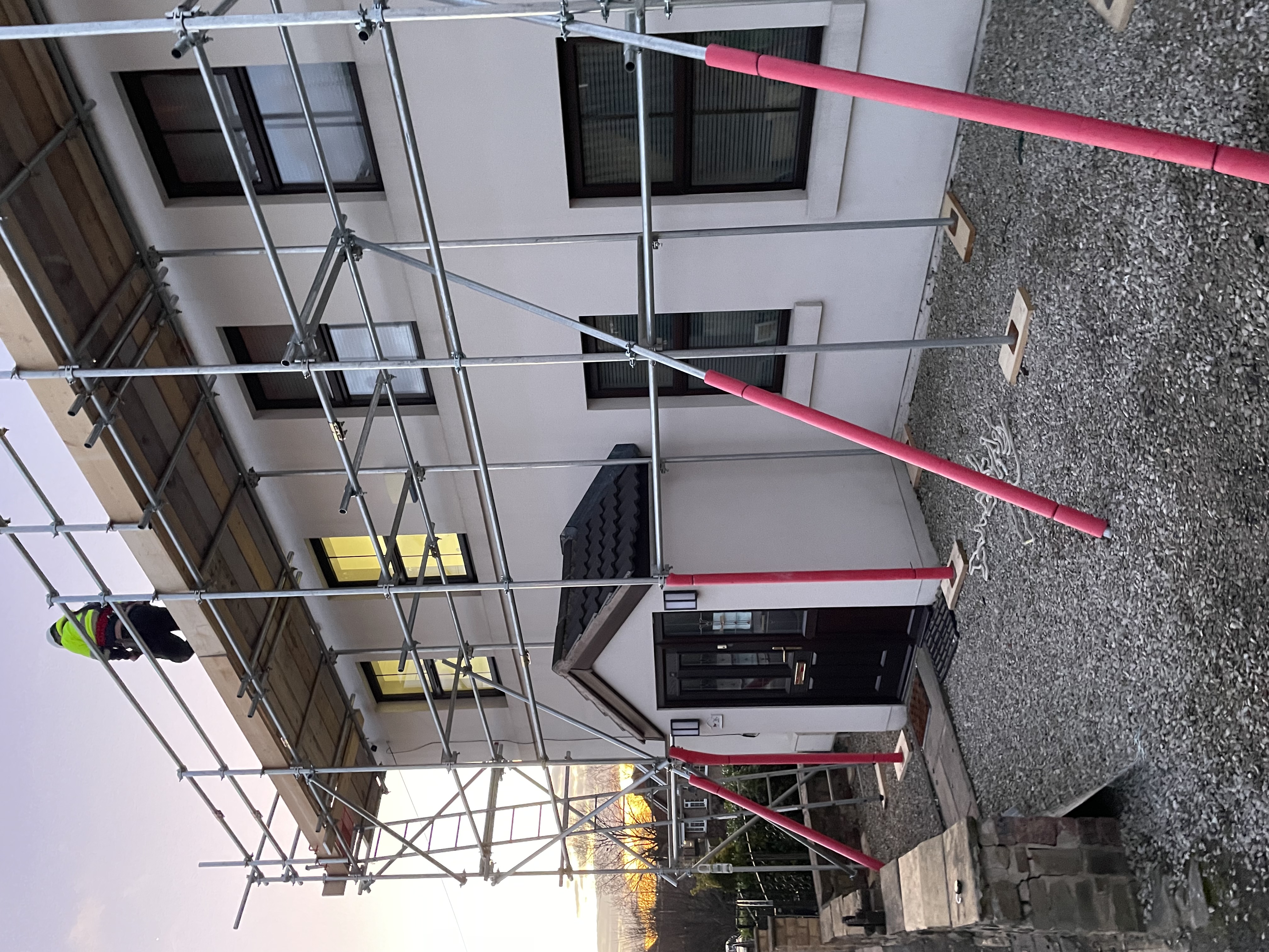 Domestic scaffolding in Barnsley